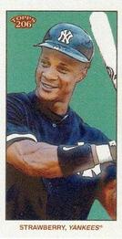 2022 Topps 206 - Piedmont Back #NNO Darryl Strawberry Front