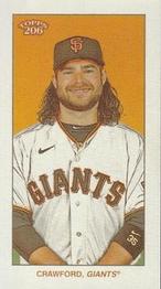 2022 Topps 206 - Sweet Caporal Back #NNO Brandon Crawford Front