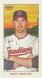 2022 Topps 206 - Sweet Caporal Back #NNO Shane Bieber Front