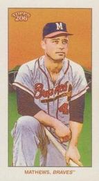 2022 Topps 206 - Sweet Caporal Back #NNO Eddie Mathews Front