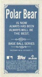 2022 Topps 206 - Polar Bear Back #NNO Jose Canseco Back