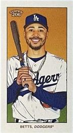 2022 Topps 206 - Tolstoi Back #NNO Mookie Betts Front