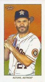 2022 Topps 206 - American Beauty Back #NNO Jose Altuve Front