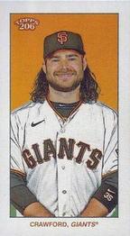 2022 Topps 206 - American Beauty Back #NNO Brandon Crawford Front