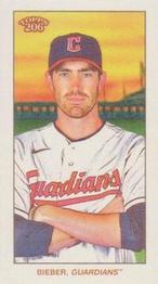 2022 Topps 206 - American Beauty Back #NNO Shane Bieber Front