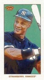 2022 Topps 206 - Blank Back #NNO Darryl Strawberry Front