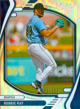 2022 Panini Absolute - Holo Silver #89 Robbie Ray Front