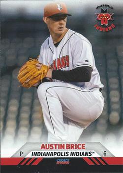 2022 Choice Indianapolis Indians #05 Austin Brice Front