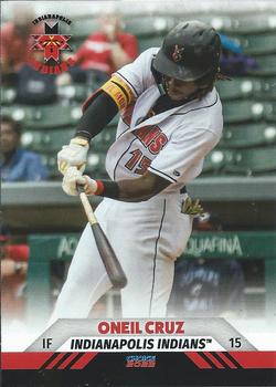 2022 Choice Indianapolis Indians #08 Oneil Cruz Front