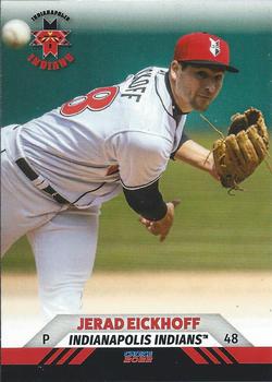 2022 Choice Indianapolis Indians #12 Jerad Eickhoff Front