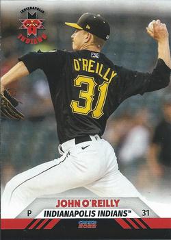 2022 Choice Indianapolis Indians #20 John O'Reilly Front