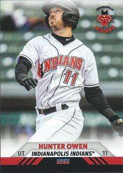 2022 Choice Indianapolis Indians #21 Hunter Owen Front