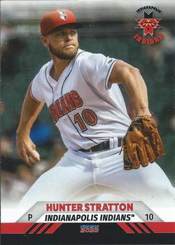 2022 Choice Indianapolis Indians #24 Hunter Stratton Front