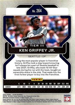 2022 Panini Prizm #264 Ken Griffey Jr. Back