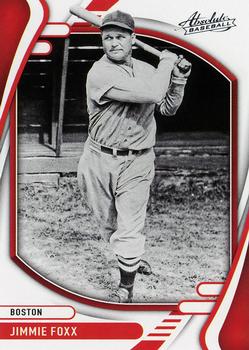 2022 Panini Absolute - Retail #4 Jimmie Foxx Front