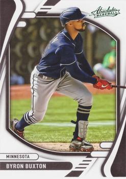 2022 Panini Absolute - Green #66 Byron Buxton Front