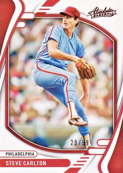 2022 Panini Absolute - Red #87 Steve Carlton Front