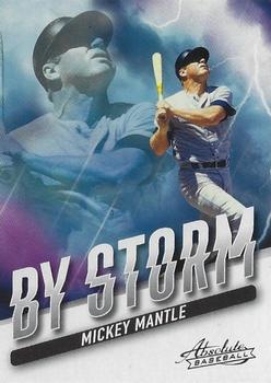 2022 Panini Absolute - By Storm #BYS-8 Mickey Mantle Front