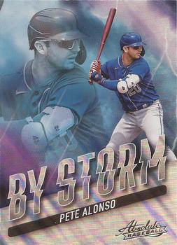 2022 Panini Absolute - By Storm Retail Lava #BYS-3 Pete Alonso Front