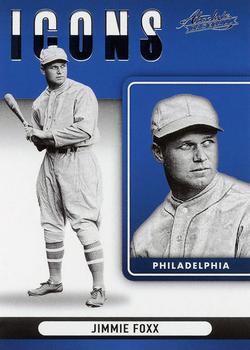 2022 Panini Absolute - Icons Retail #I-1 Jimmie Foxx Front