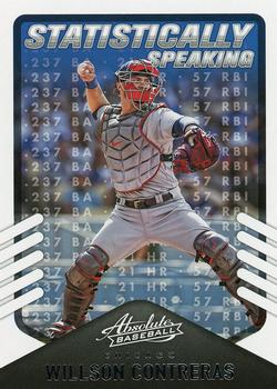 2022 Panini Absolute - Statistically Speaking Retail #SS-15 Willson Contreras Front