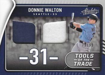 2022 Panini Absolute - Tools of the Trade 2 Swatch Retail #TTT2-DW Donnie Walton Front