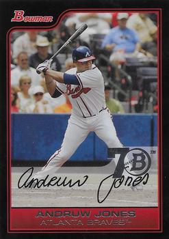 2017 Bowman - Bowman Buybacks 2006 Bowman Stamped Silver #45 Andruw Jones Front