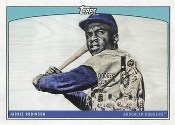 2022 Topps x Lauren Taylor #22 Jackie Robinson Front