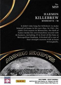2022 Panini Select - Moon Shots Holo #MS-9 Harmon Killebrew Back