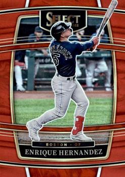 2022 Panini Select - Red #84 Enrique Hernandez Front