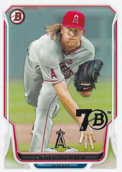 2017 Bowman - Bowman Buybacks 2014 Bowman Stamped Silver #161 Jered Weaver Front