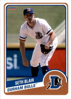 2022 Choice Durham Bulls #3 Seth Blair Front