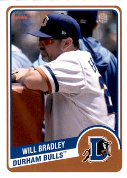 2022 Choice Durham Bulls #36 Will Bradley Front