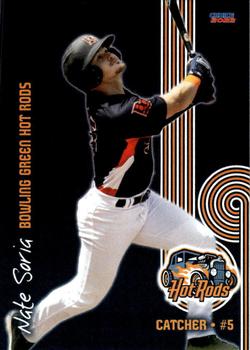 2022 Choice Bowling Green Hot Rods #23 Nate Soria Front