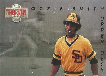 1993 Upper Deck - Then and Now #TN7 Ozzie Smith Front