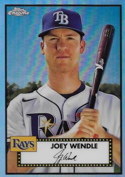 2021 Topps Chrome Platinum Anniversary - Refractor #415 Joey Wendle Front