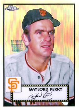 2021 Topps Chrome Platinum Anniversary - Refractor #557 Gaylord Perry Front