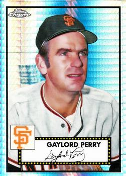 2021 Topps Chrome Platinum Anniversary - Prism Refractor #557 Gaylord Perry Front