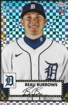 2021 Topps Chrome Platinum Anniversary - X-Fractor #42 Beau Burrows Front