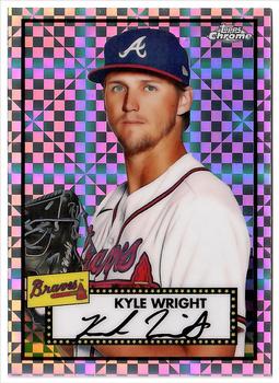 2021 Topps Chrome Platinum Anniversary - X-Fractor #238 Kyle Wright Front
