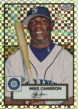 2021 Topps Chrome Platinum Anniversary - X-Fractor #587 Mike Cameron Front