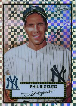 2021 Topps Chrome Platinum Anniversary - X-Fractor #664 Phil Rizzuto Front