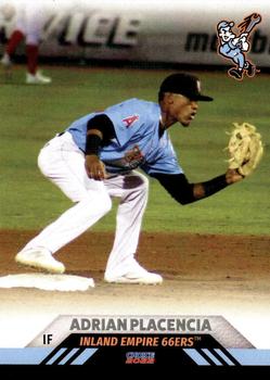 2022 Choice Inland Empire 66ers #19 Adrian Placencia Front