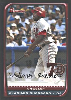 2017 Bowman - Bowman Buybacks 2008 Bowman Stamped Bronze #15 Vladimir Guerrero Front