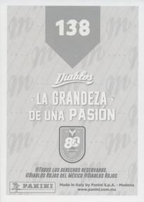 2020 Panini Diablos Rojos Stickers #138 Francisco Cordova Back
