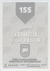 2020 Panini Diablos Rojos Stickers #155 Leo Rodriguez Back