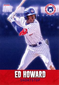 2022 Choice South Bend Cubs #01 Ed Howard Front