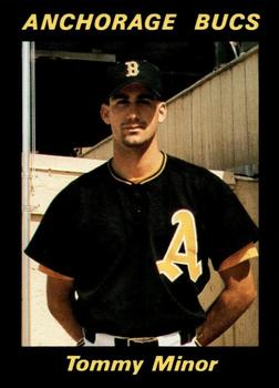 1993 Anchorage Bucs #7 Tommy Minor Front