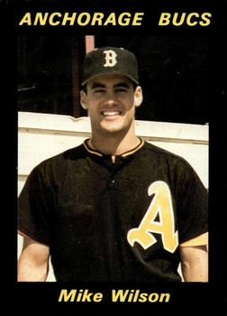 1993 Anchorage Bucs #12 Mike Wilson Front