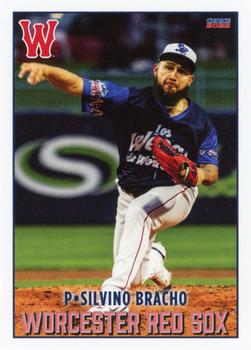 2022 Choice Worcester Red Sox #05 Silvino Bracho Front